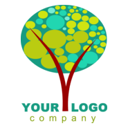 Nature Tree Logo PNG Vector