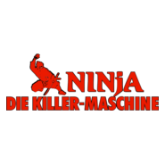 Ninja, die Killer-Maschine Logo PNG Vector