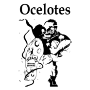 Ocelotes ByN Logo PNG Vector