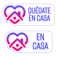 Quédate en Casa Logo PNG Vector