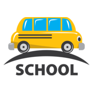 School Bus Logo PNG Vector
