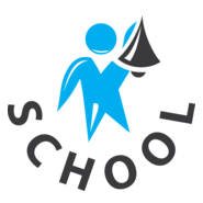 School Student Ringing Logo PNG Vector