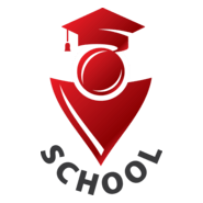 School Student with a Cap Logo PNG Vector