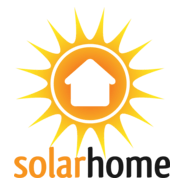 Solar Home Logo PNG Vector