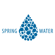 Spring Water Logo PNG Vector