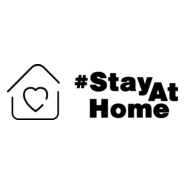 Stay At Home Logo PNG Vector