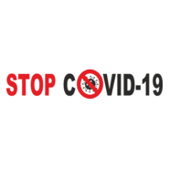 STOP COVID-19 Logo PNG Vector
