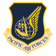USA Pacific Air Force Logo PNG Vector