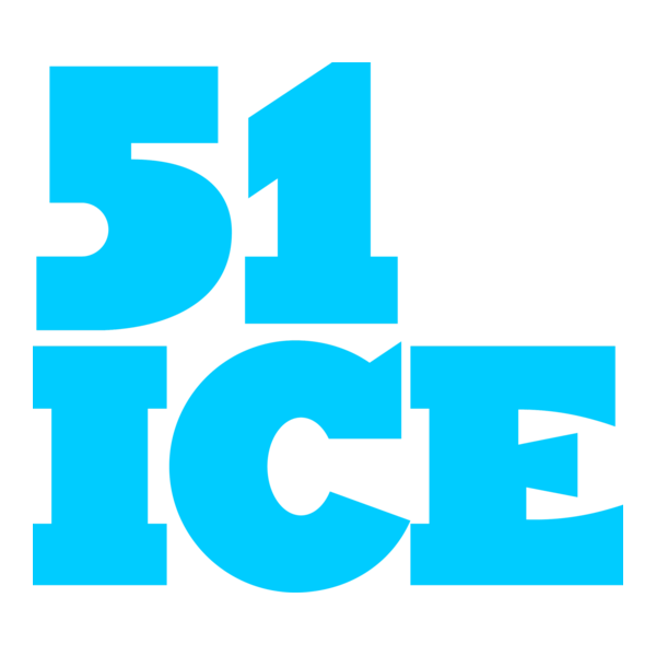 51 Ice Beer Logo PNG Vector