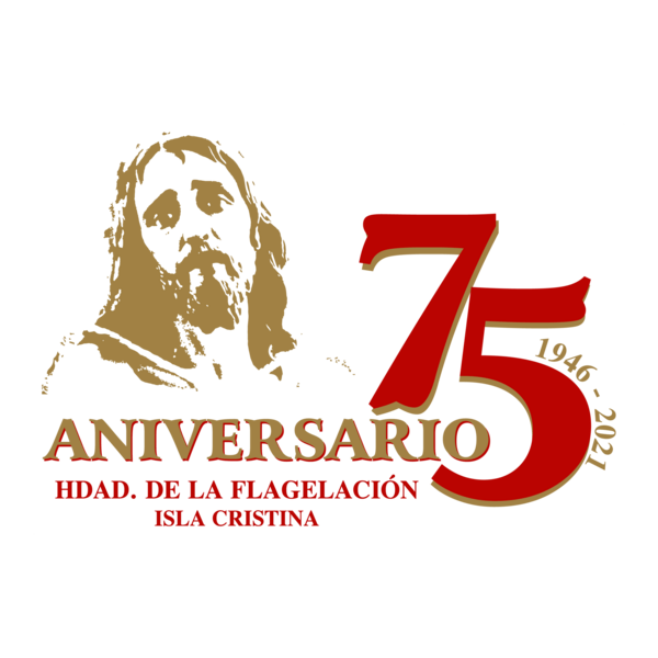 75 ANIVERSARIO HDAD. FLAGELACIÓN Logo PNG Vector