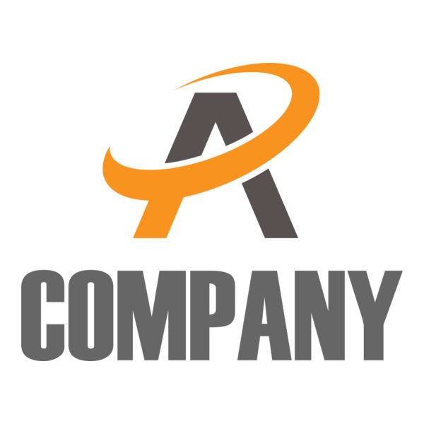 A Letter Company Logo PNG Vector