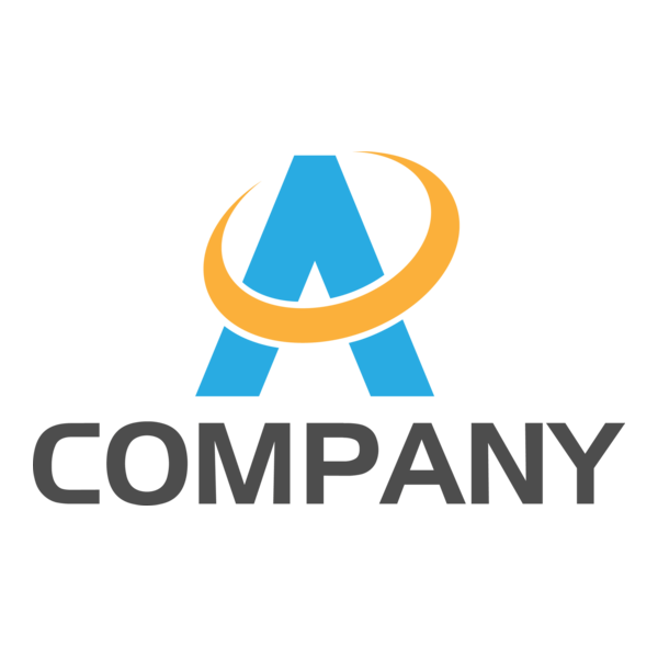 A Letter Company Logo PNG Vector