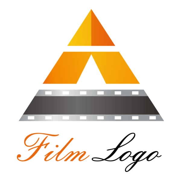 A Letter Film Logo PNG Vector