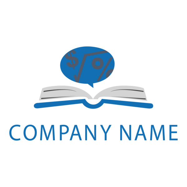 Accountancy Book Company Logo PNG Vector
