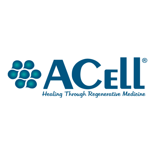 ACELL Healing Through Regenerative Medicine Logo PNG Vector