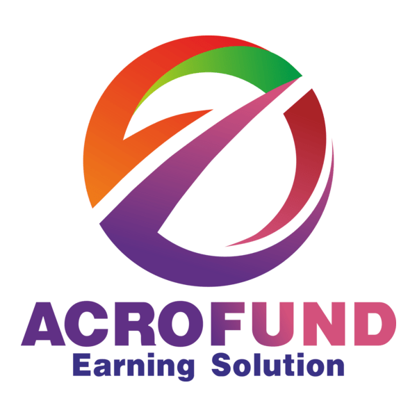 ACROFUND Earning Solution Logo PNG Vector