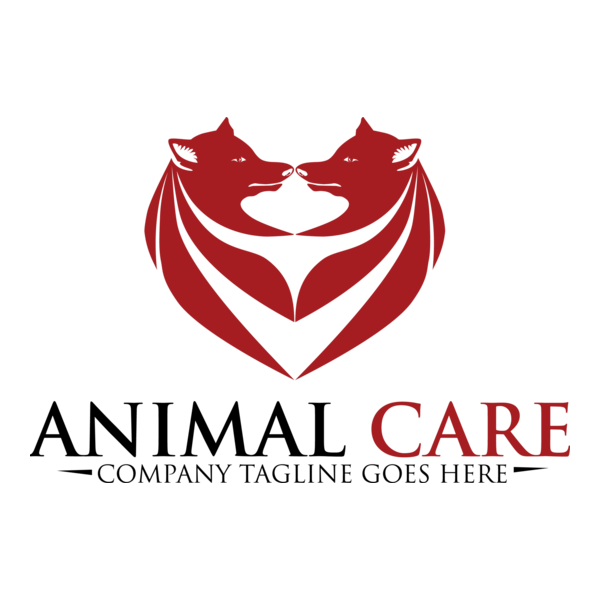 Animal Bat Care Logo PNG Vector