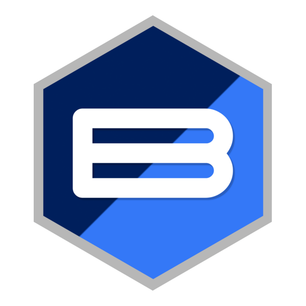 B Letter Logo PNG Vector