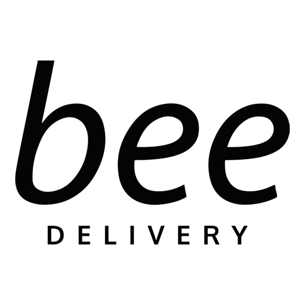 Bee Delivery Logo PNG Vector