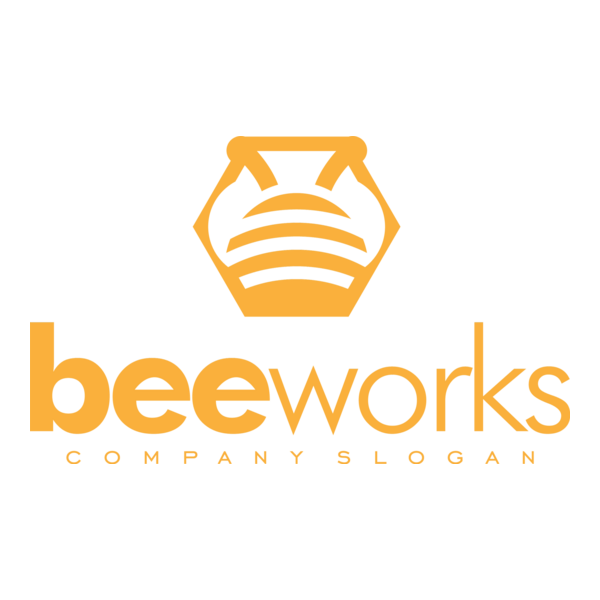Bee Works Logo PNG Vector