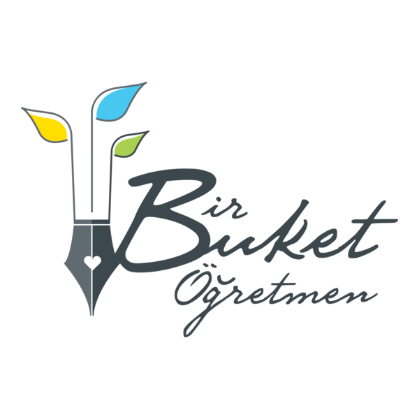 Bir Buket Öğretmen Logo PNG Vector