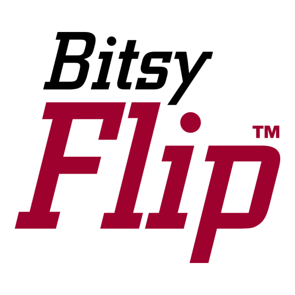 Bitsy Flip Logo PNG Vector