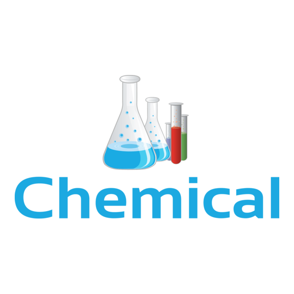 Blue Chemical Logo PNG Vector