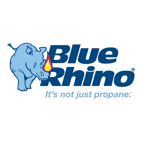Blue Rhino Logo PNG Vector