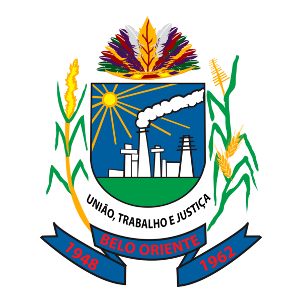 Brasão Belo oriente MG - Prefeitura belo oriente Logo PNG Vector