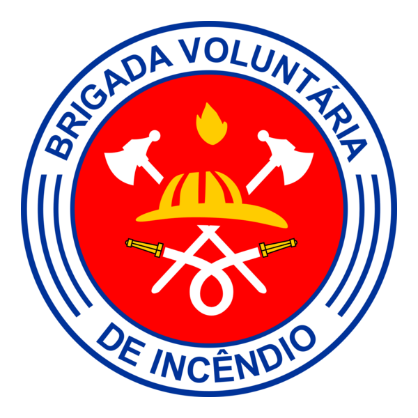 Brigada Voluntária de Incêndio Logo PNG Vector