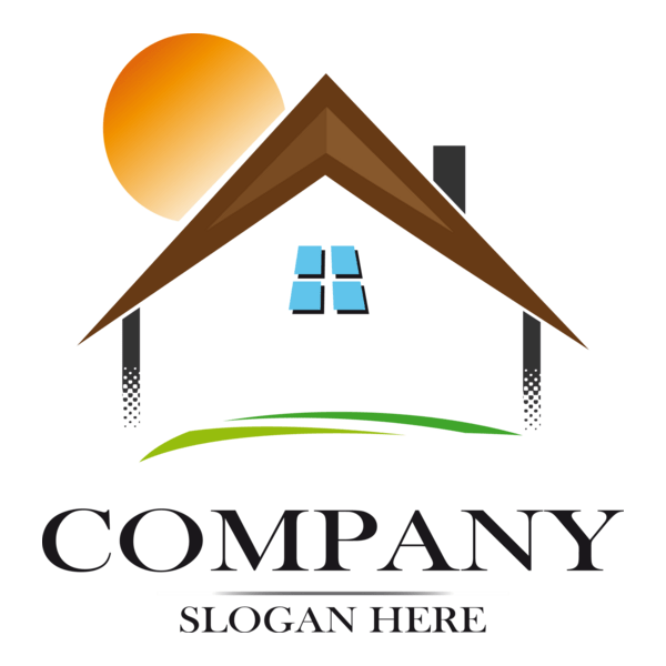 Building Company Logo PNG Vector