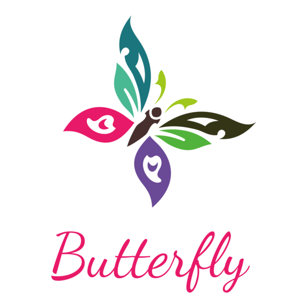 Butterfly Logo PNG Vector