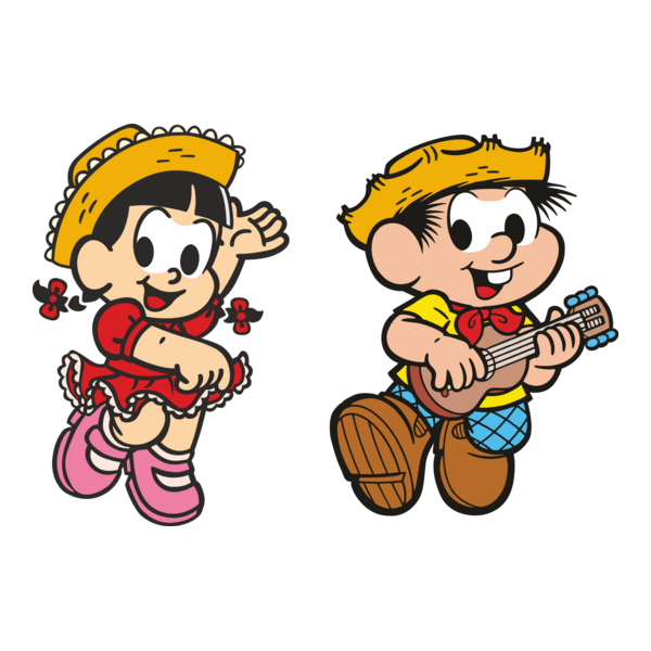 Chico Bento e Rosinha Logo PNG Vector