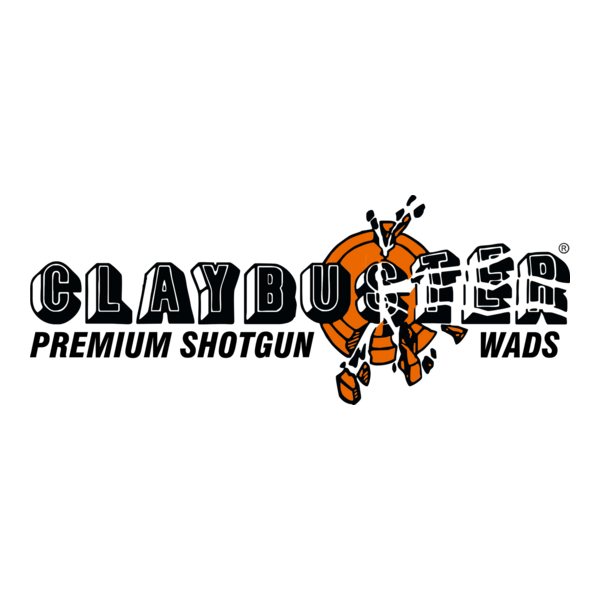 Claybuster Premium Shotgun Wads Logo PNG Vector