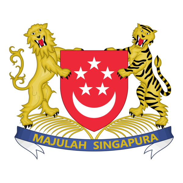Coat of arms of Singapore Logo PNG Vector