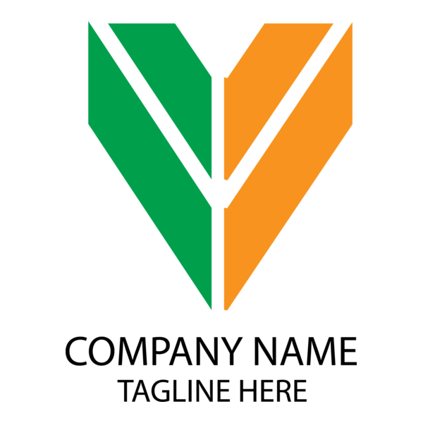 Colorful Company Shape Logo PNG Vector