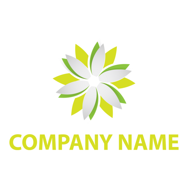 Colorful Flower Logo PNG Vector