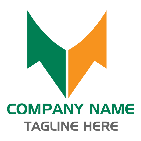 Company Business Shape Logo PNG Vector