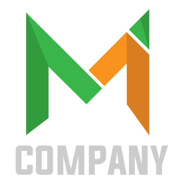 Corporate modern letter M Logo PNG Vector