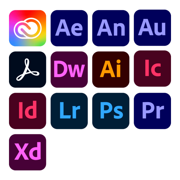 Creative Cloud New Logo PNG Vector