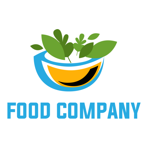 Creative Food Company Logo PNG Vector
