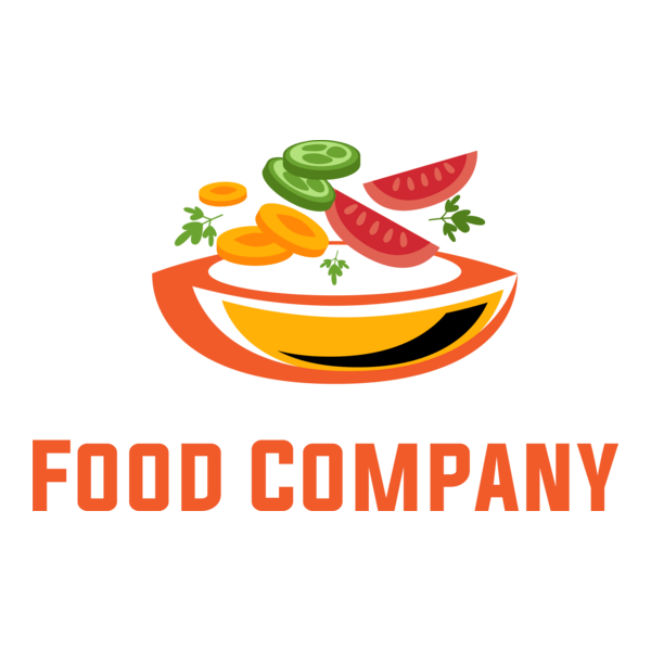 Creative Food Company Logo PNG Vector