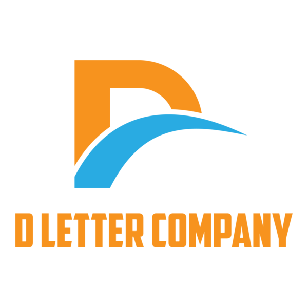 D Letter Company Logo PNG Vector