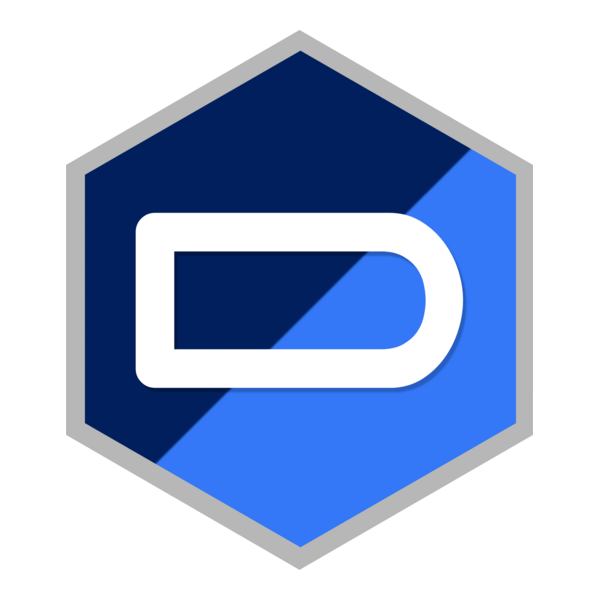 D Letter Logo PNG Vector