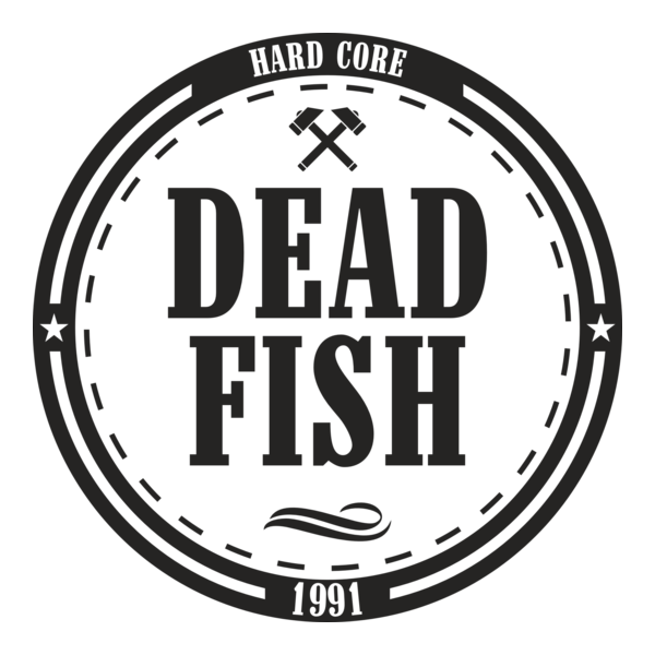 Dead Fish Logo PNG Vector