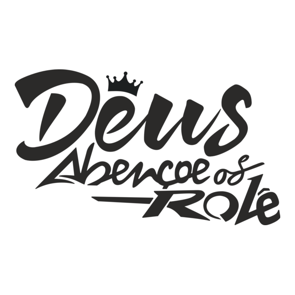 Deus Abençoe os Rolê Logo PNG Vector