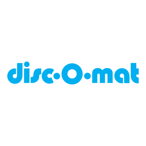 disc-O-mat Record Store Logo PNG Vector