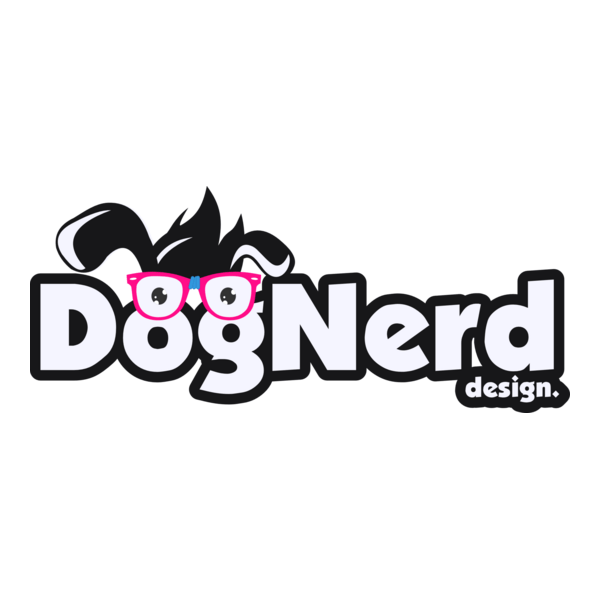 Dognerd Design Logo PNG Vector