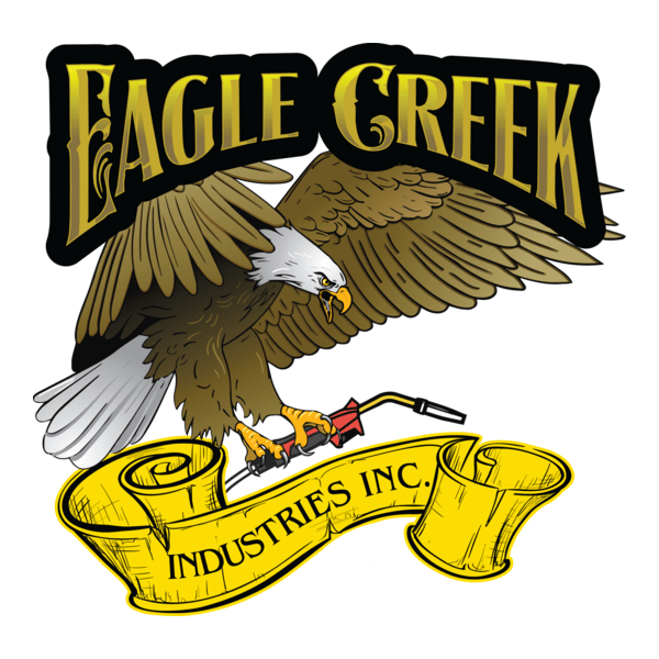 Eagle Creek Welding Logo PNG Vector
