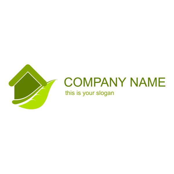 Ecology House Logo PNG Vector